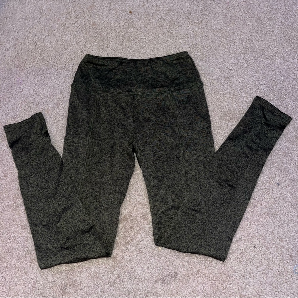 green leggings